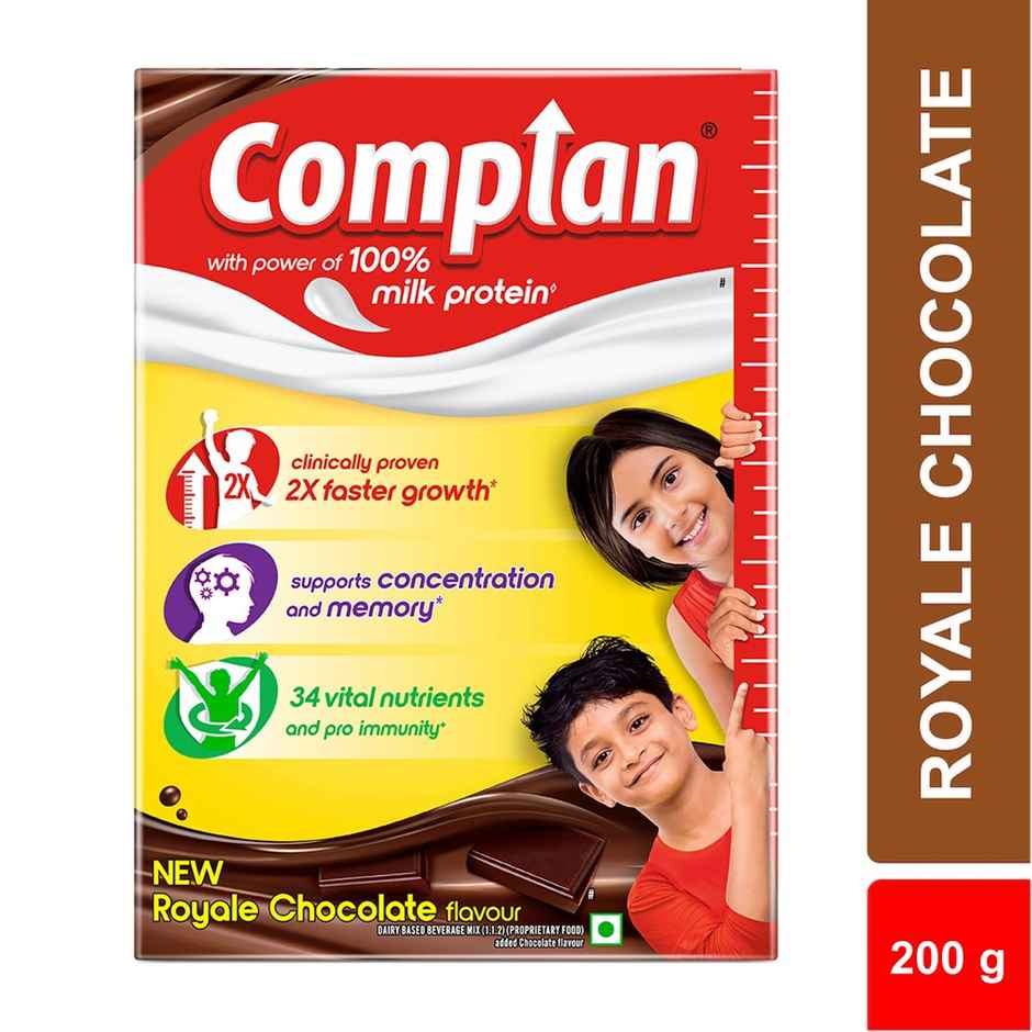 Complan Nutrition Drink Powder For Children - Royale Chocolate