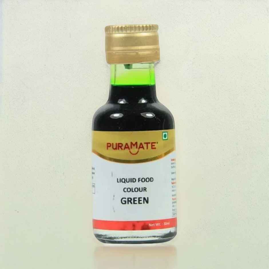 Puramate Liquid Food Colour| Green | Baking Ingredient