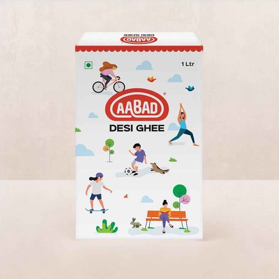 Aabad Pure Desi Ghee Ceka/Box