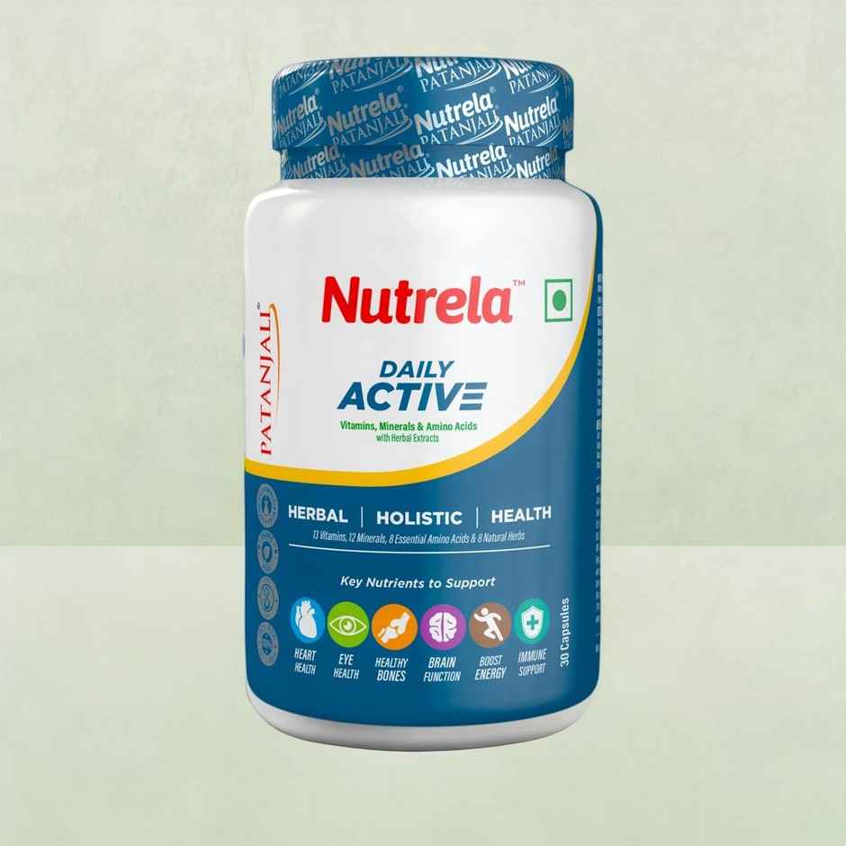 Patanjali Nutrela Daily Active Capsules