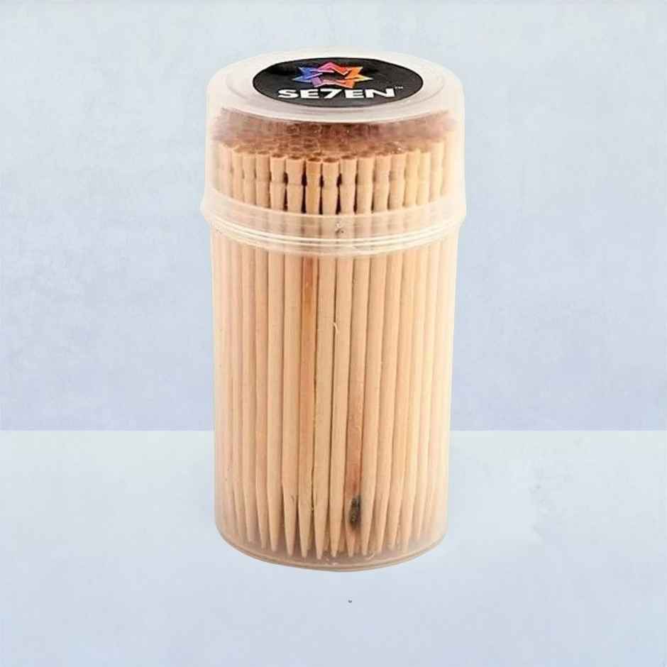 Toothpick-Wood Assorted | Durable & Handy | Se7en