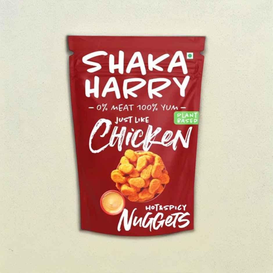 Shakaharry Just Like Chicken Hot & Spicy Nuggets Plant Based & Vegan