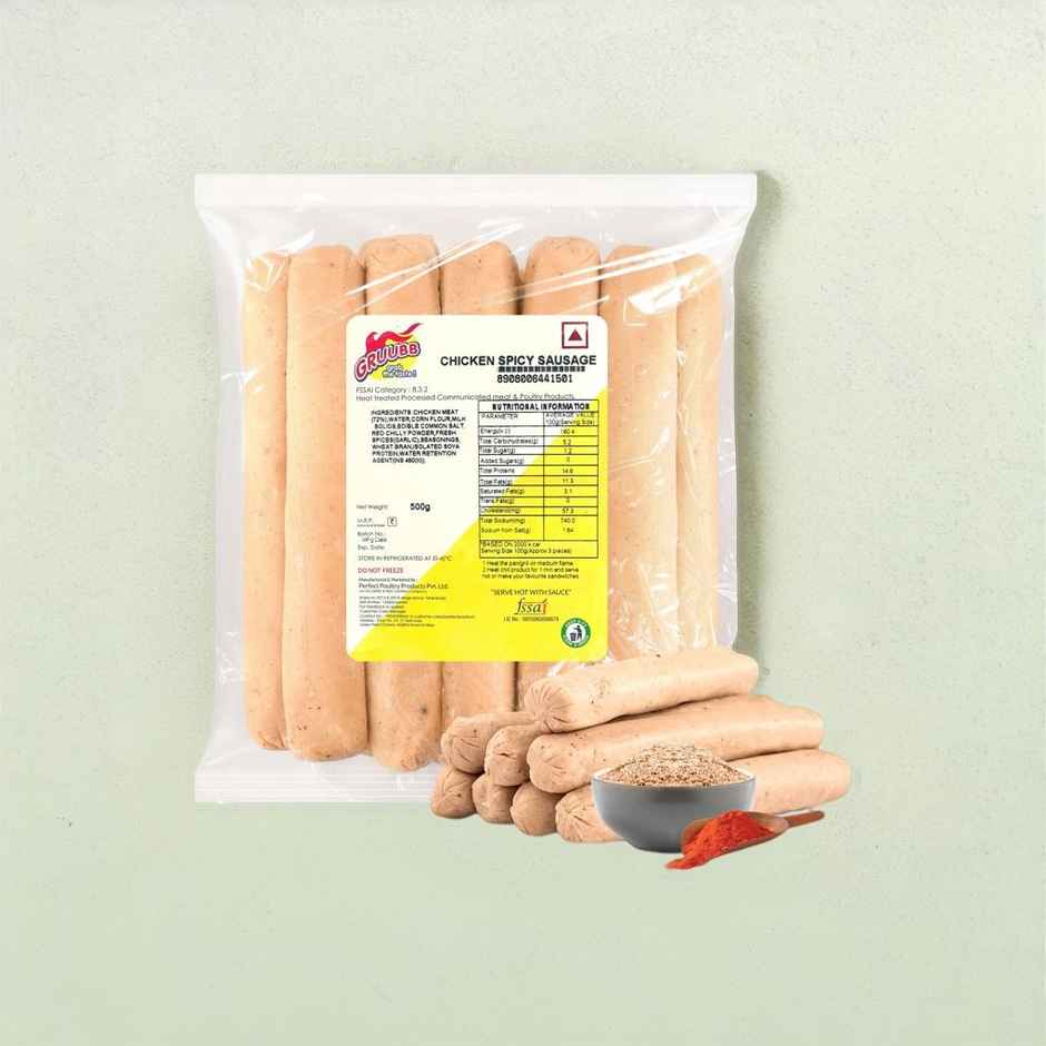 Gruubb Chicken Spicy Sausage