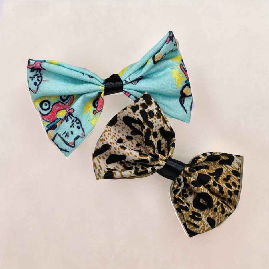 Papa Pawsome Handmade Bow Tie, Assorted , 1 Piece