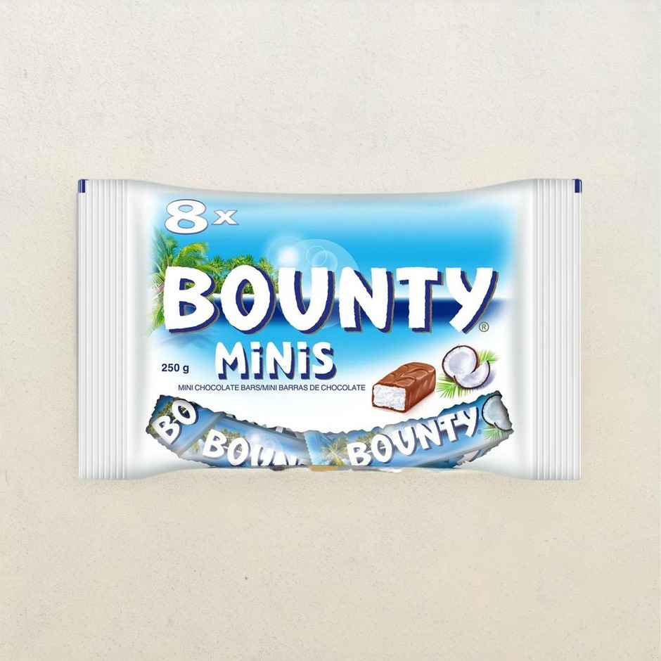 Bounty Minis Coconut Chocolate Pack