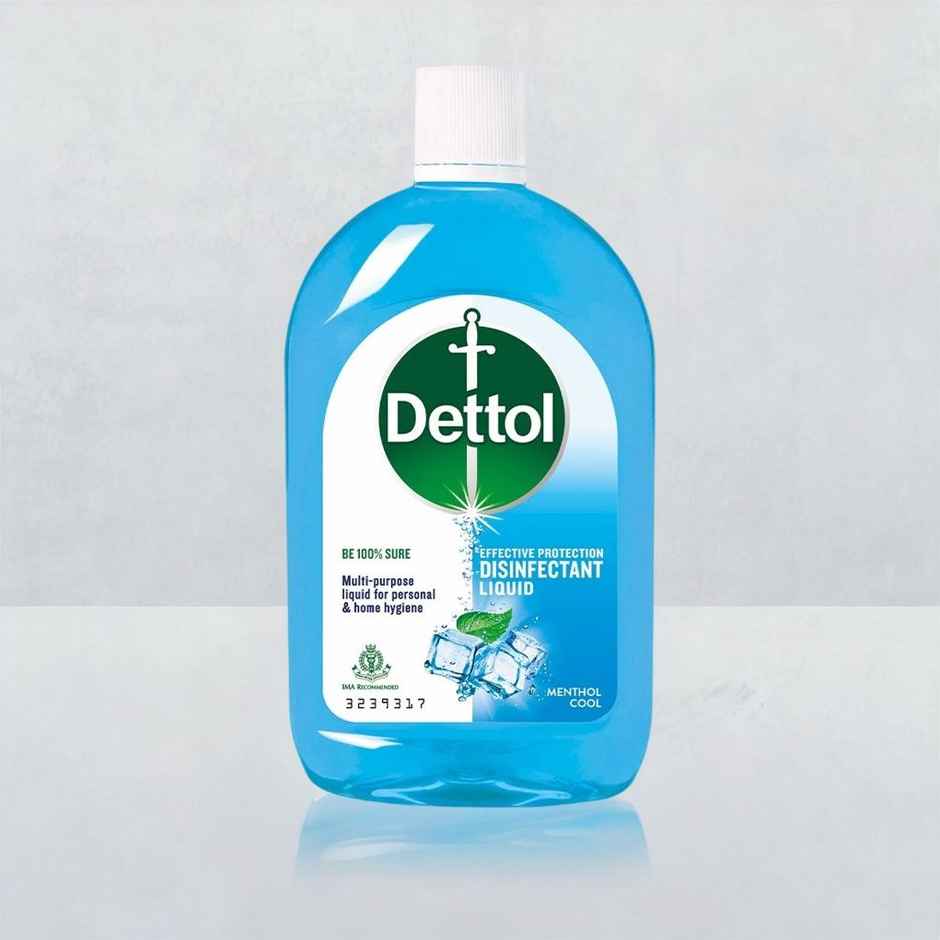 Dettol Liquid Disinfectant -Floor Cleaner, Surface Disinfection, Personal Hygiene - Menthol Cool