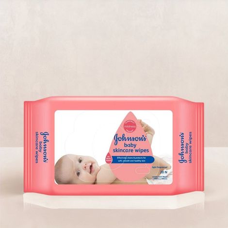 Johnson's Baby Skincare Wipes 20 PIECE