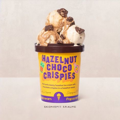 Papacream Icecream - Hazelnut Choco Crispies
