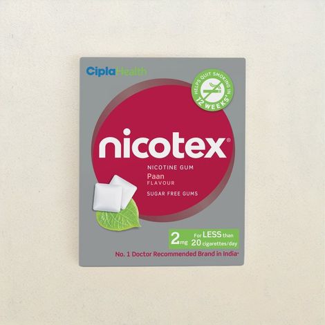 Nicotex Gums Paan 2mg