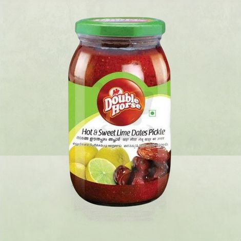 Double Horse Hot and Sweet Lime Dates Pickle