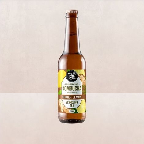 Toyo Ginger and Lemon Kombucha