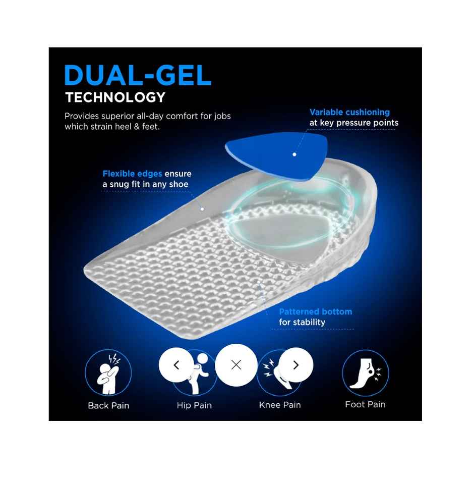 Vissco Footsol Gel Heel Cups