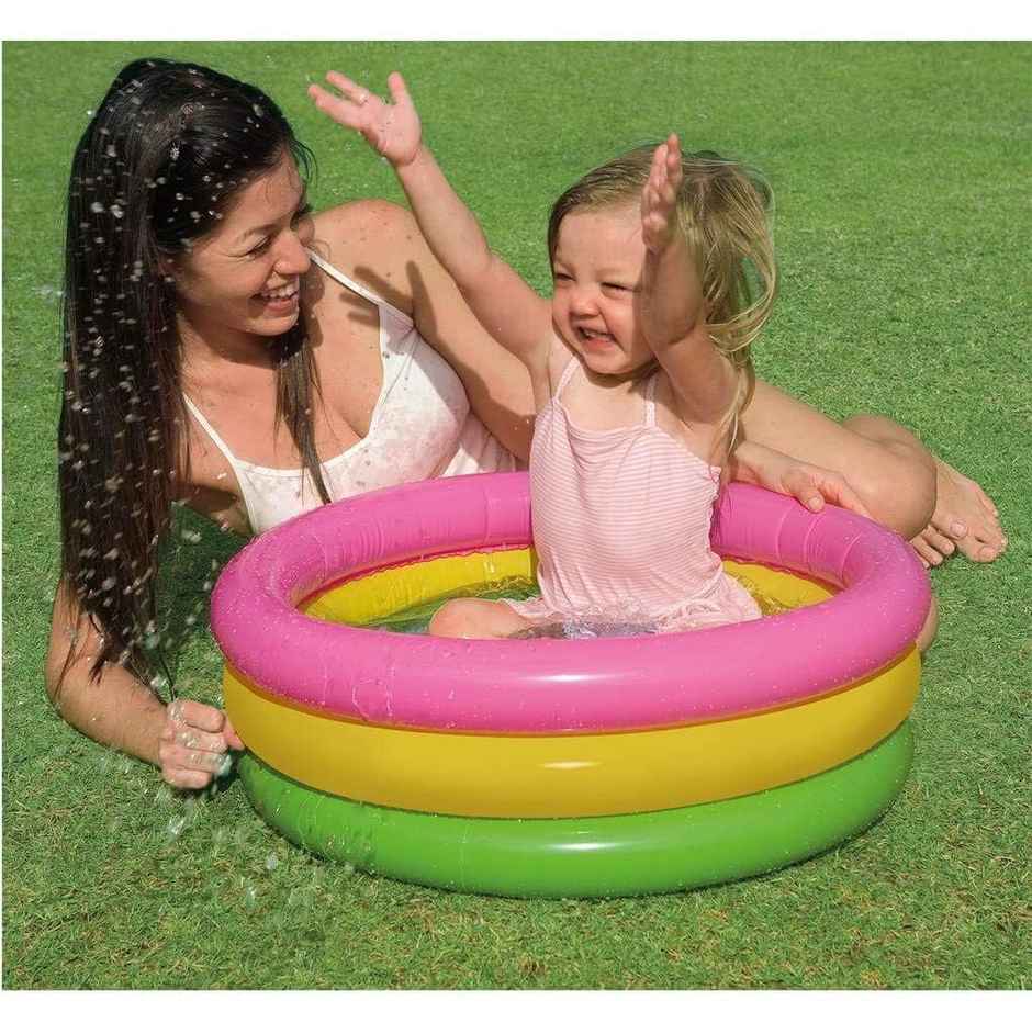 Toyshine 2 Feet Kids Pool | Perfect for Ages 1-3 | Multicolour