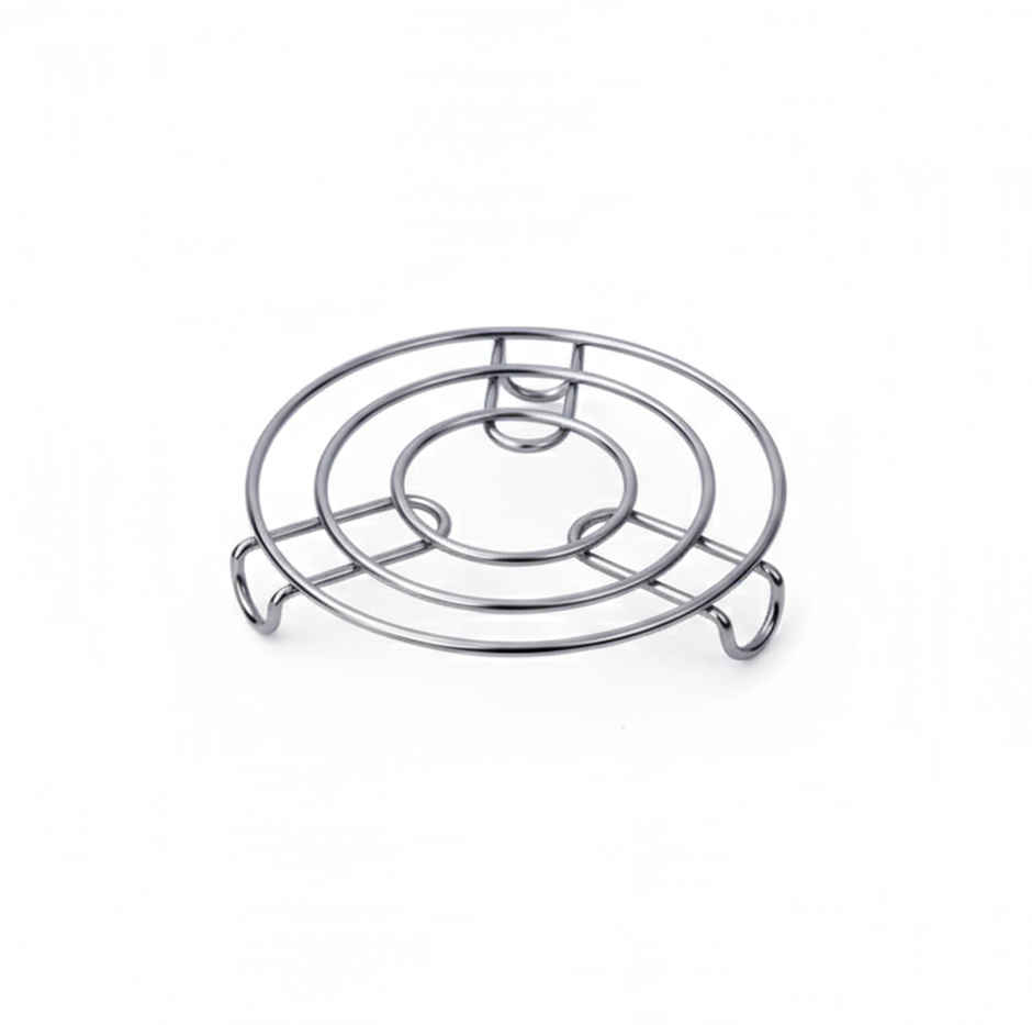 Petals Heavy Duty Round Trivet Table Ring Steaming Stand