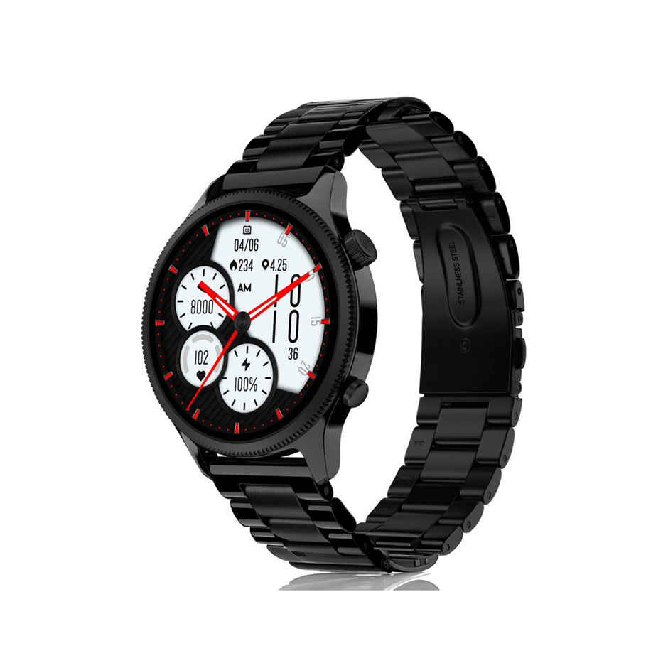 Noise Evolve 4 Smartwatch with Bluetooth Calling | 1.46" Display | SOS Technology - Elite Black