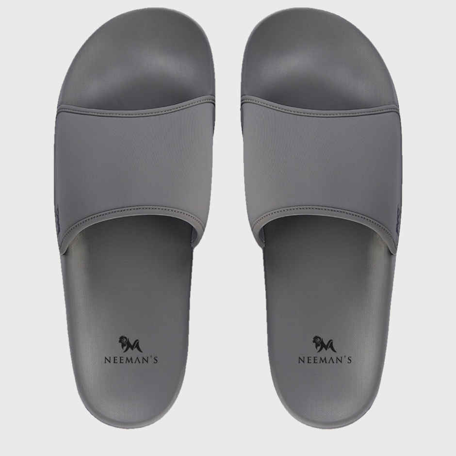 Neemans Unisex Eco Slides - Pebble Grey | UK 7