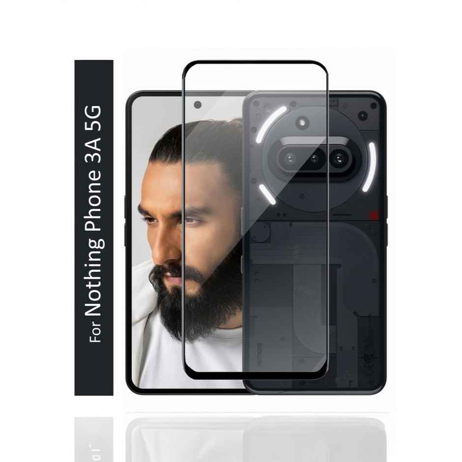Kwine Case Nothing Phone 3A 5G Tempered Glass Screen Protector