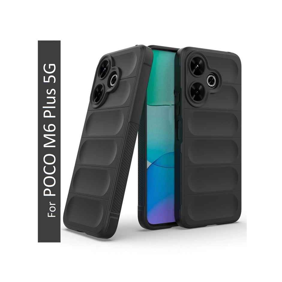 Kwine Case Redmi 13 5G / Poco M6 Plus 5G Back Cover - Matte Finish Silicone Case