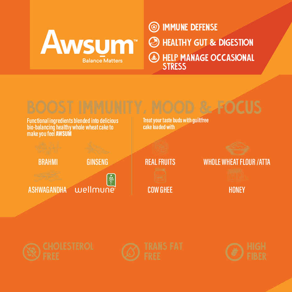 Awsum Better Bakes Orange Pistachio Cake | Bakery Delight