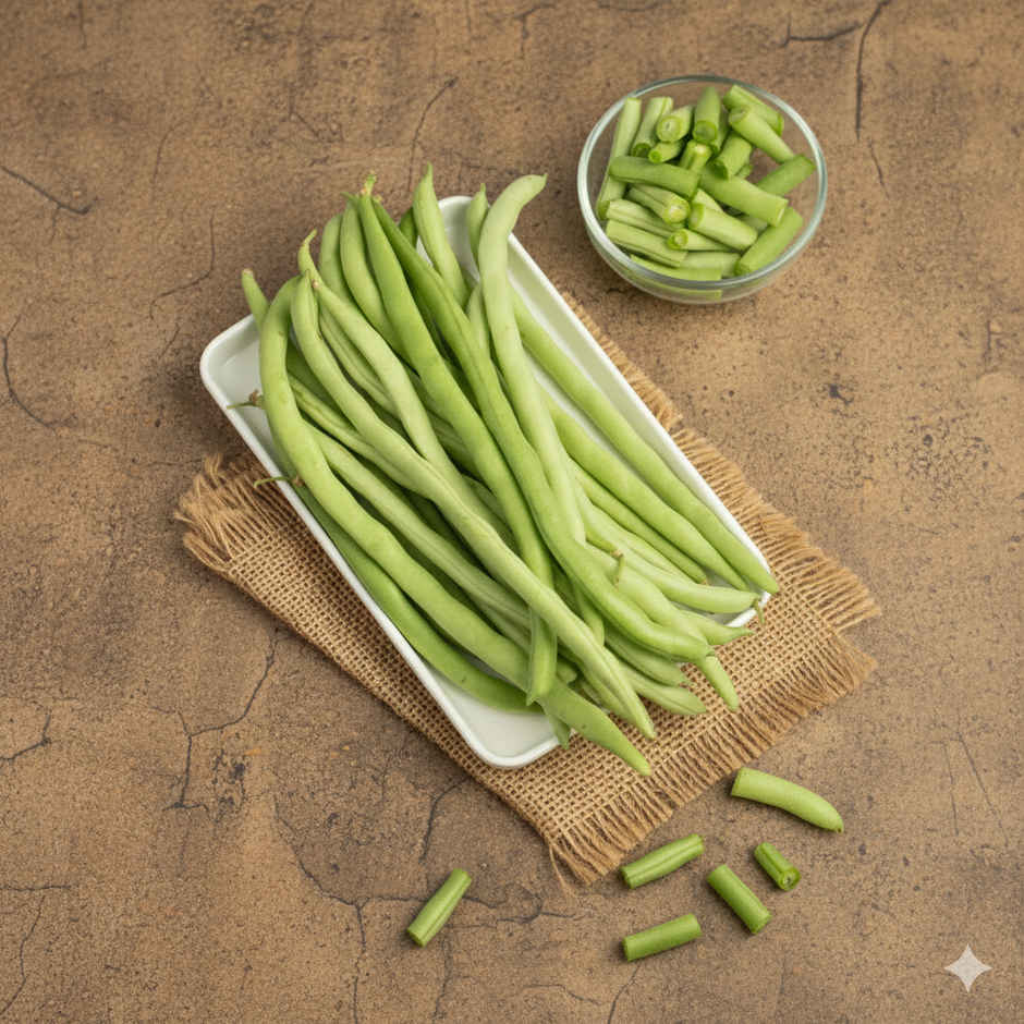Organically Grown Beans Haricot 