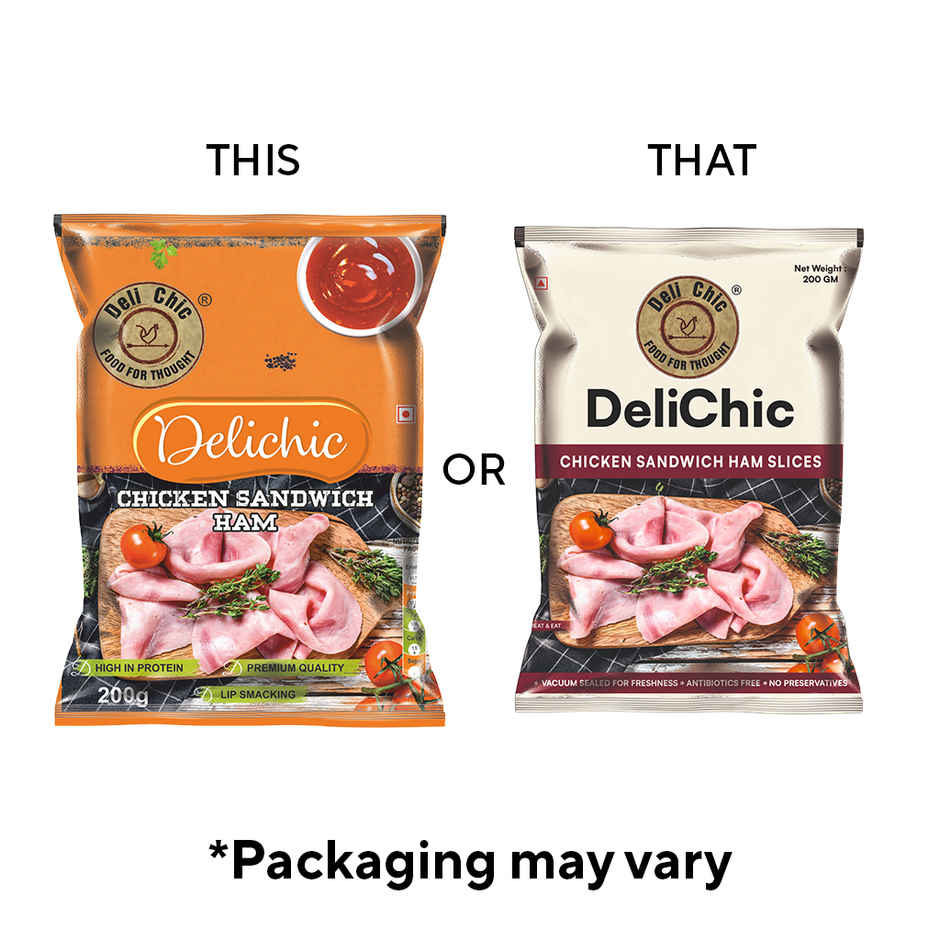 Deli Chic Chicken Sandwich Ham Slices