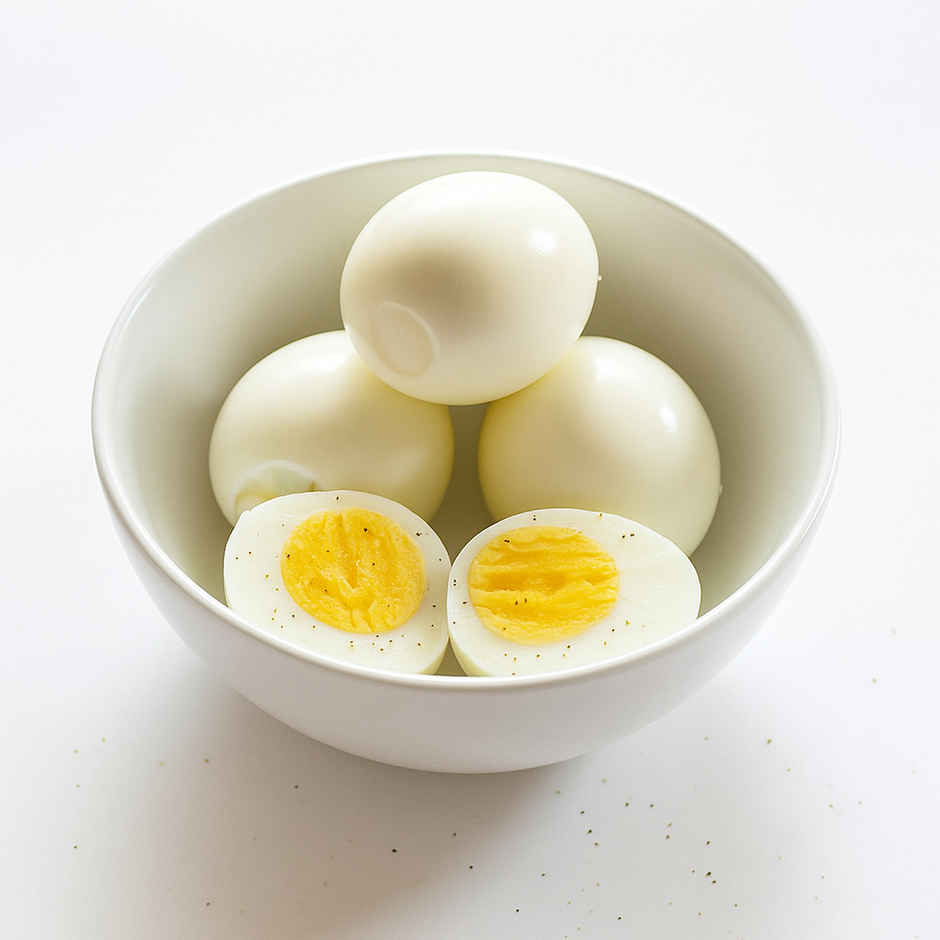 Boiled Eggs with Yolk