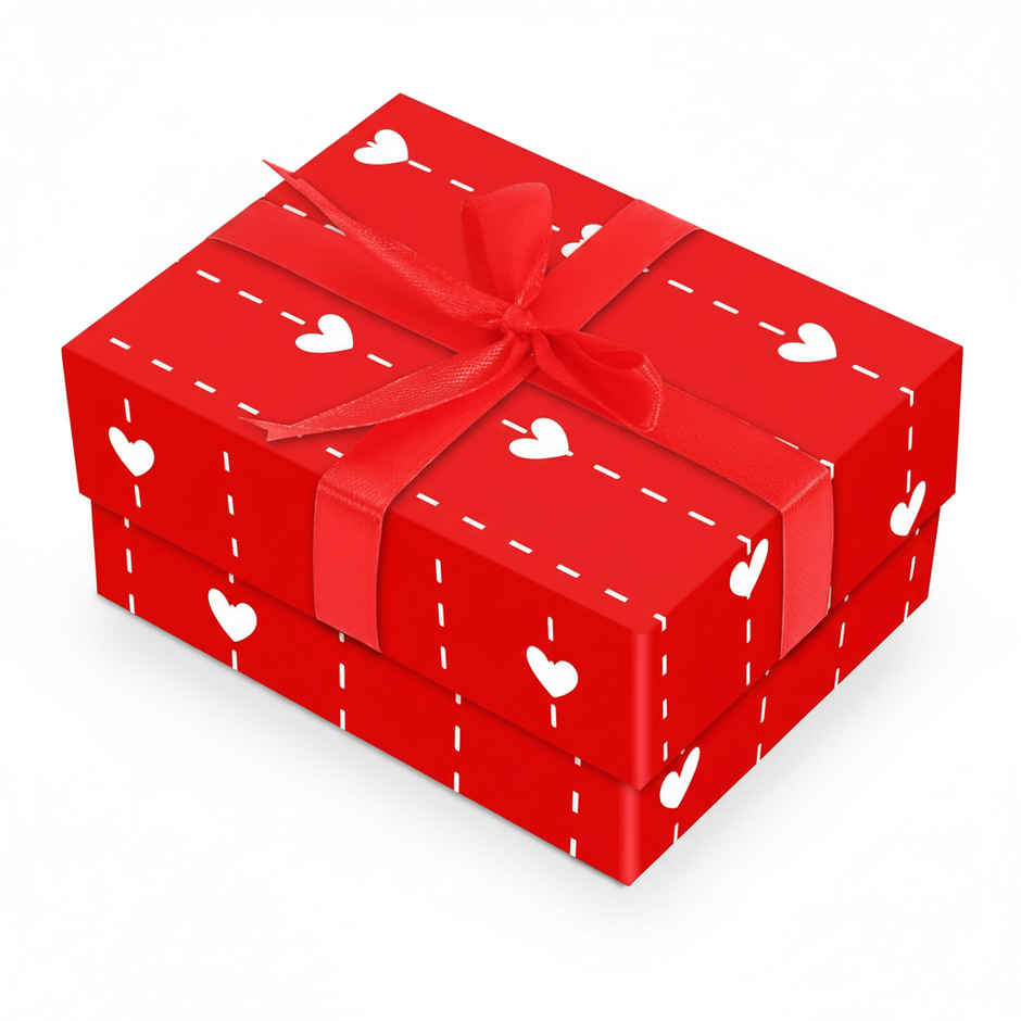 Itsy Bitsy Gift Box With Bow Always Love | 10.5 x 8 x 5.4 cm | GOL