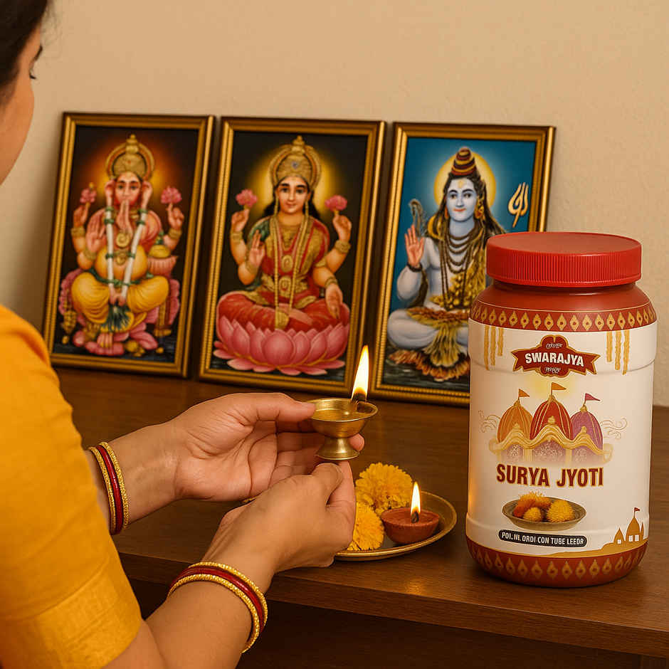 Pooja Ghee For Diya & Lamps | Long Lasting | Swarajya India