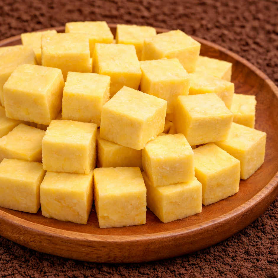 Organically Grown Yam Diced