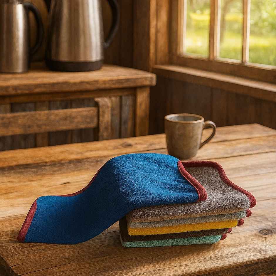 Elegant Weavers Hand Towel | 30 x 30 cm | Assorted Design & Colour