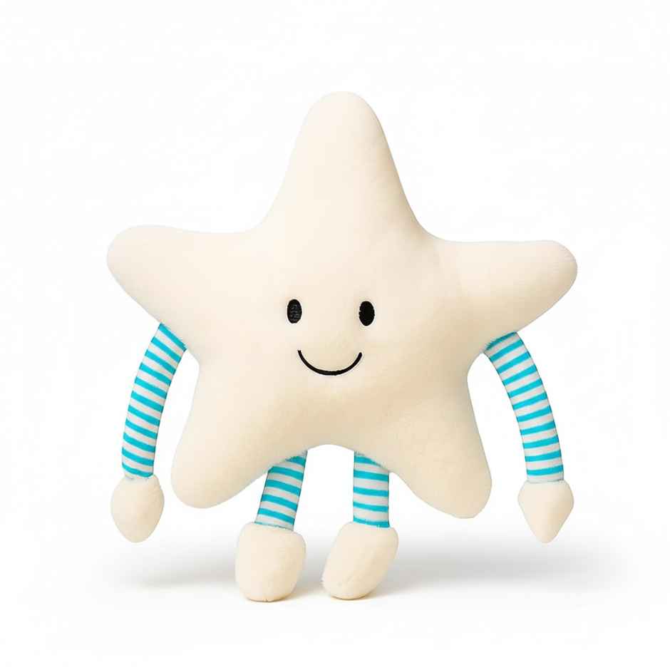 Storio Star Soft Pillow with Arm & Leg Stuffed Soft Toy Doll | 25 cm