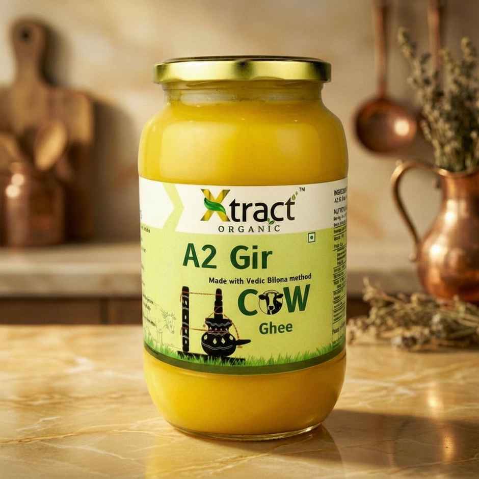Xtract Organic A2 Gir Cow ghee