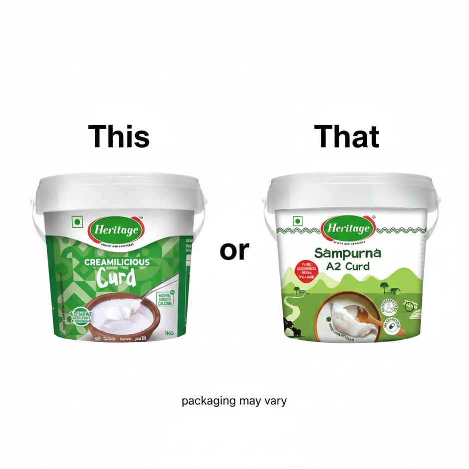 Heritage Sampurna A2 Curd Tub