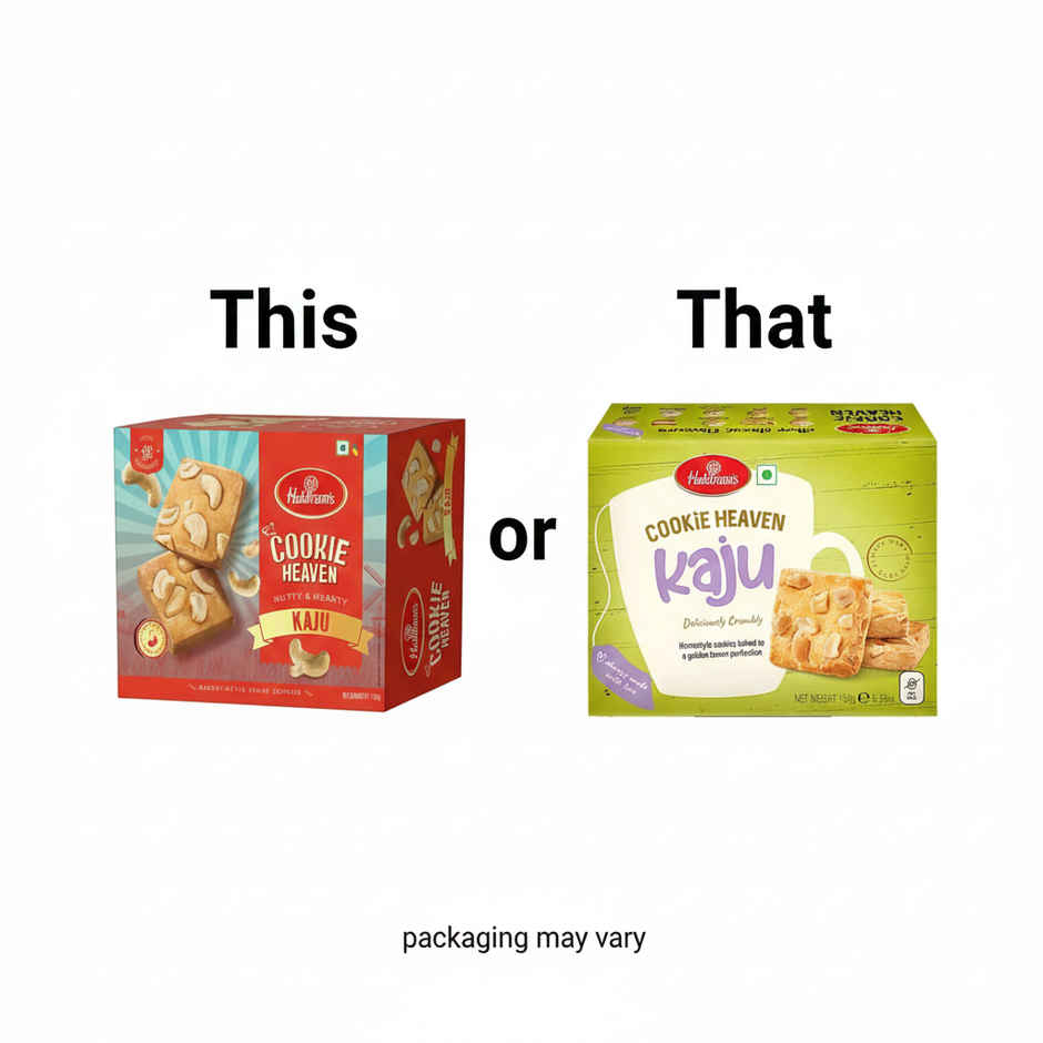 Haldirams Cookie Heaven Kaju Cookies