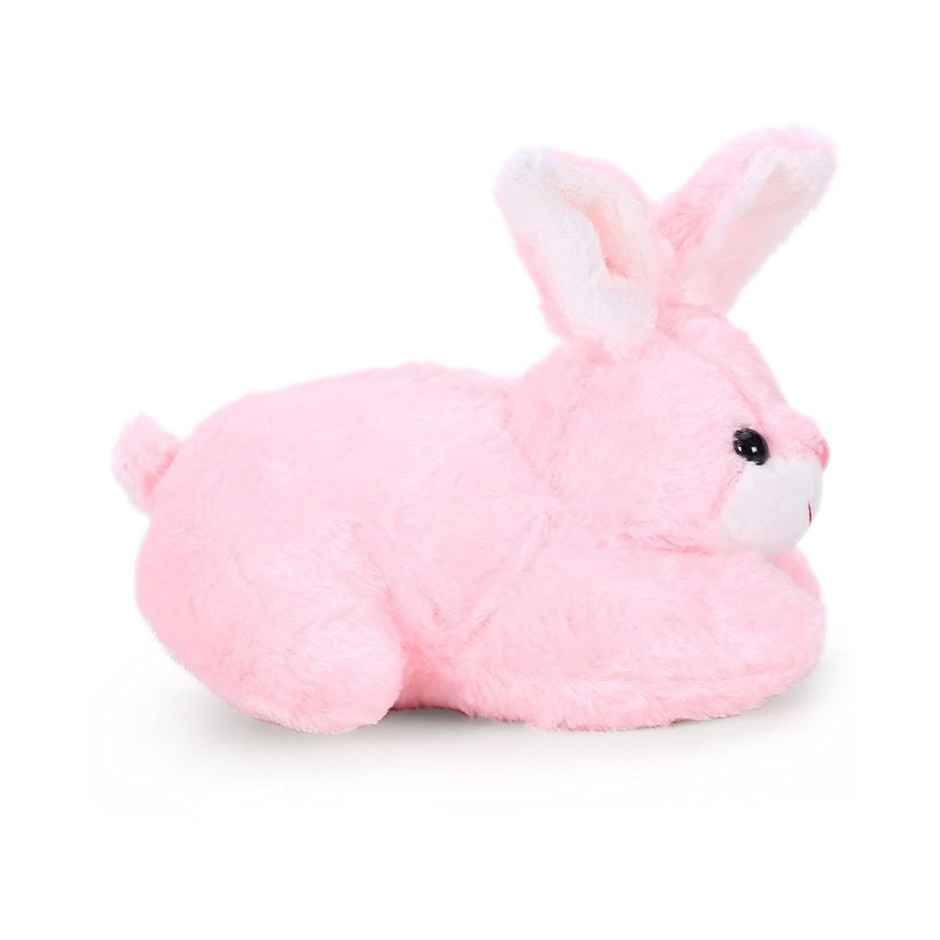 DearJoy Rabbit Plush Soft Toy - Pink, 26cm