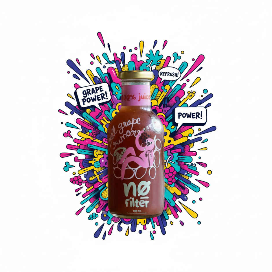 No filter Real Red Grape Juice