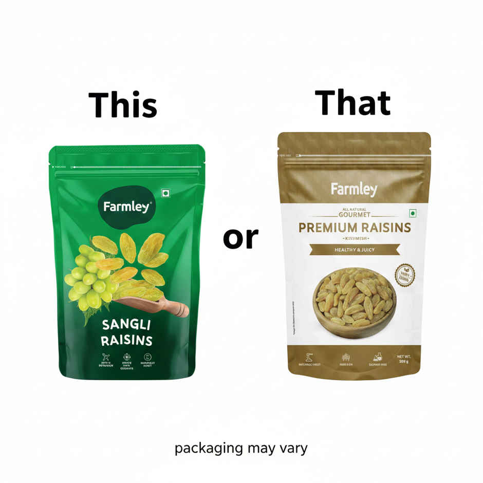 Farmley All Natural Gourmet Raisins | Kishmish