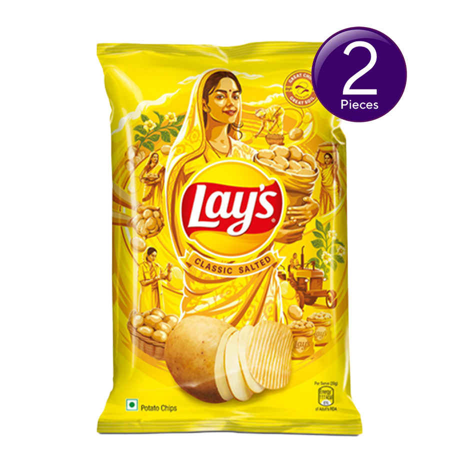 Lay's Classic Salted Potato Chips Combo