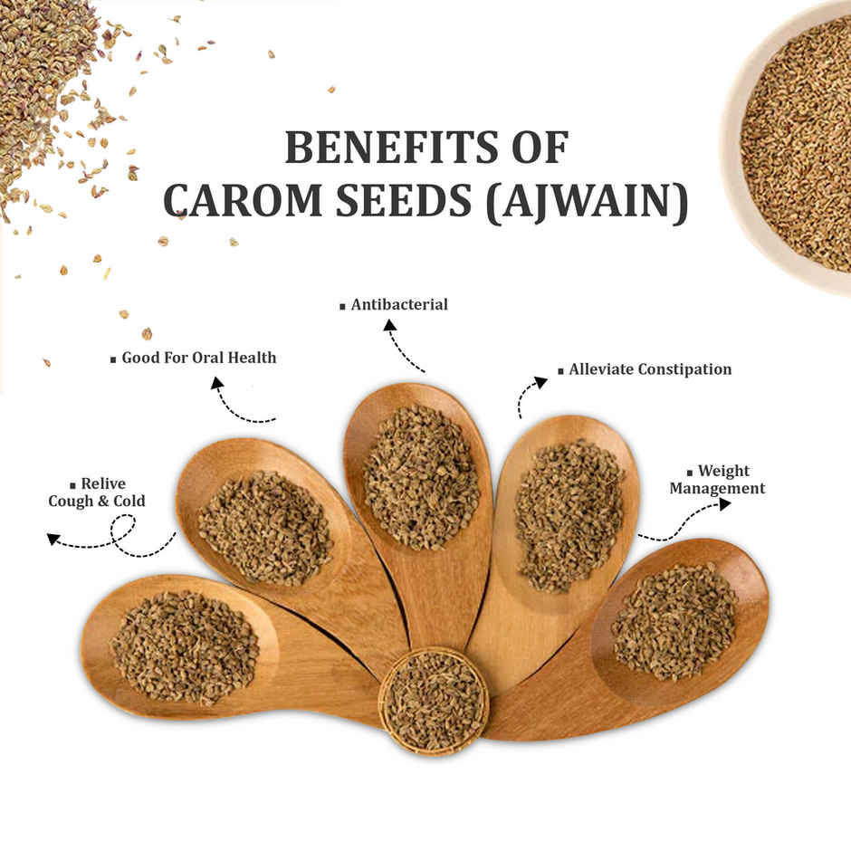 Natureland Organics Ajwain Carom Seeds