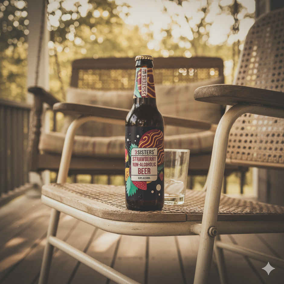 3 Sisters Strawberry Non-Alcoholic Beer