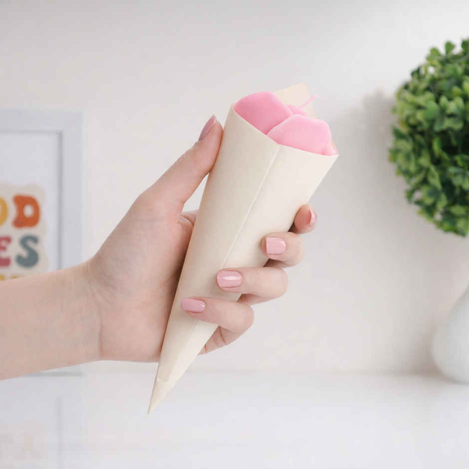 Rose Bouquet Candle | Unique Gift | Oye Happy