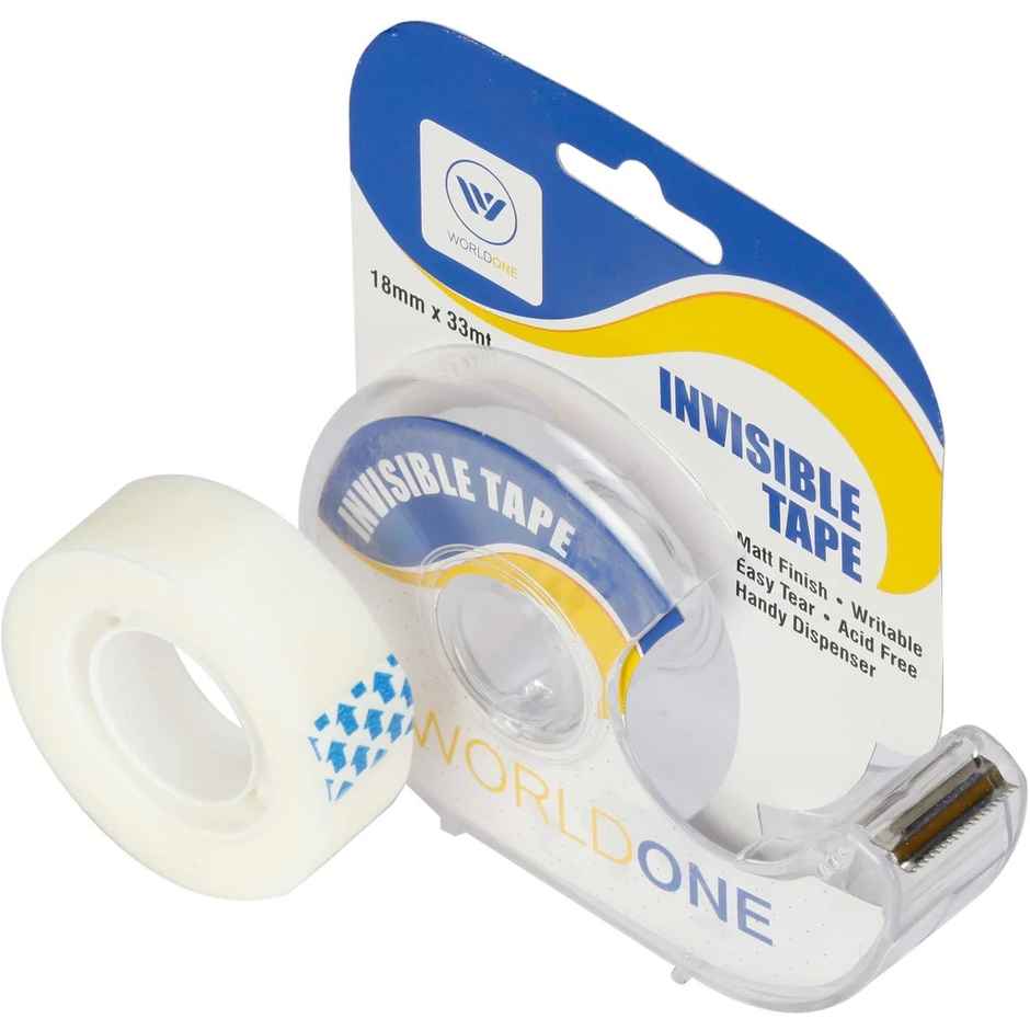 Worldone Invisible Tape With Dispensor