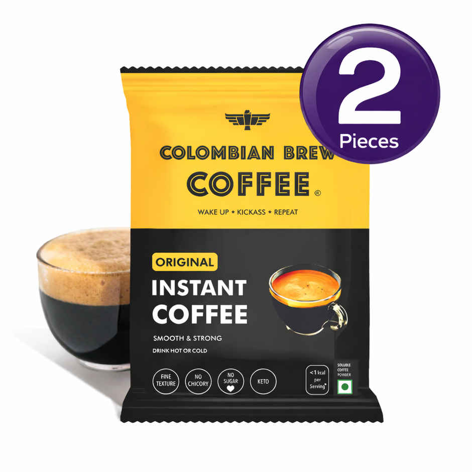 Colombian Brew Pure Classic Instant Coffee Combo