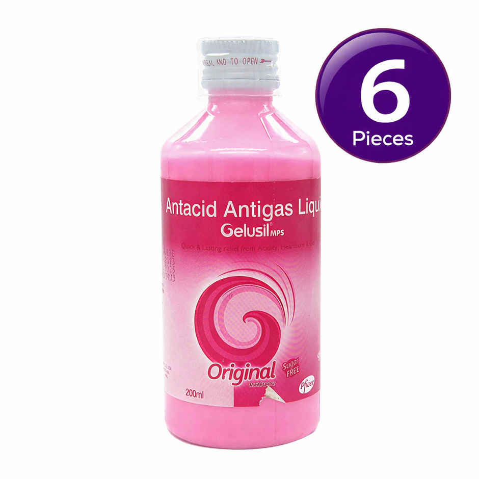 Gelusil MPS Original Flavour Mint Sugar Free Oral Liquid Combo   