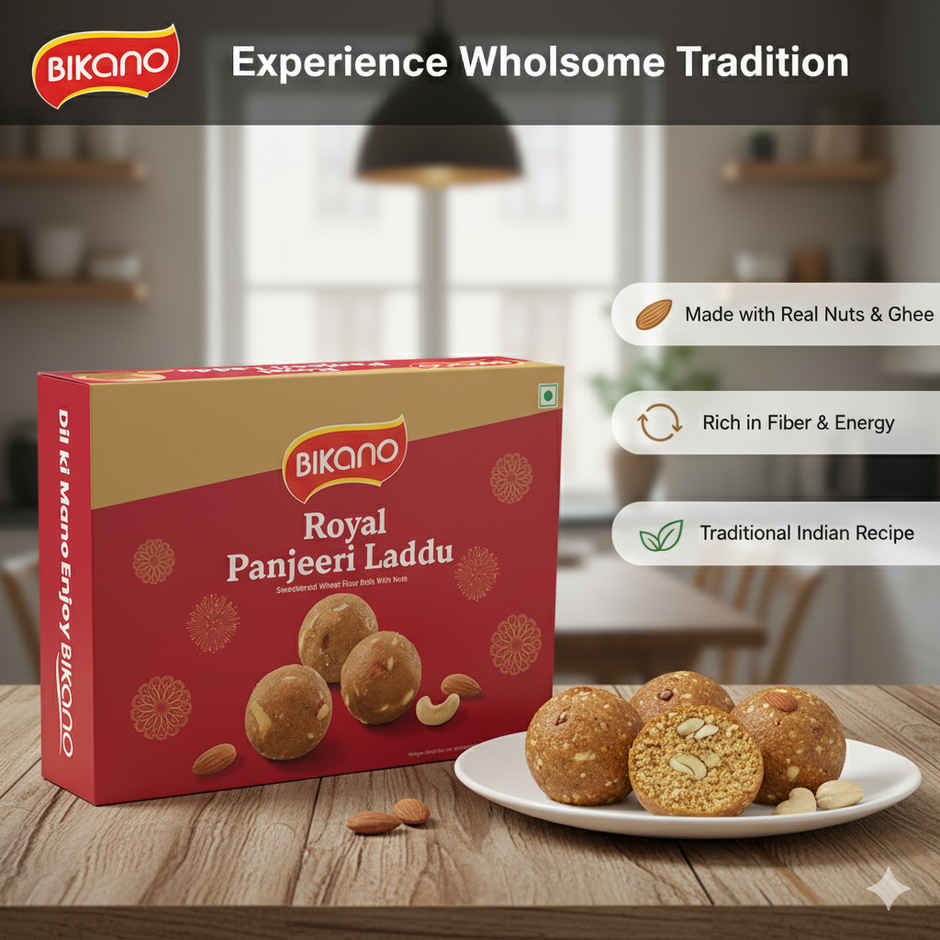 Bikano Panjeeri Laddu | Sweet & Traditional