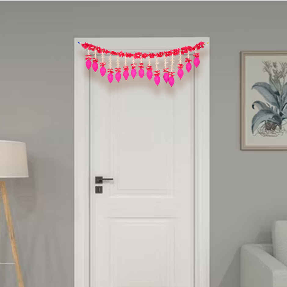 Artificial Lotus Bud Toran | Handcrafted Paper | Festival Decoration | 1 pcs | Se7en