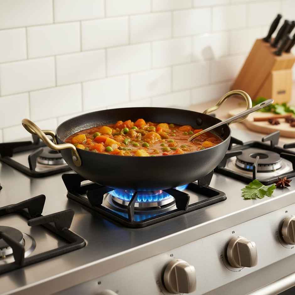 Jensons Iron Kadai | 21 cm | 1.5L