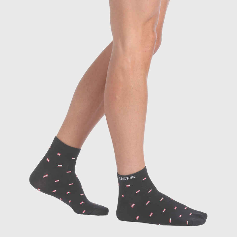 U.S. Polo Assn. | Socks Pack of 3 | I646 | Navy, Black and Grey