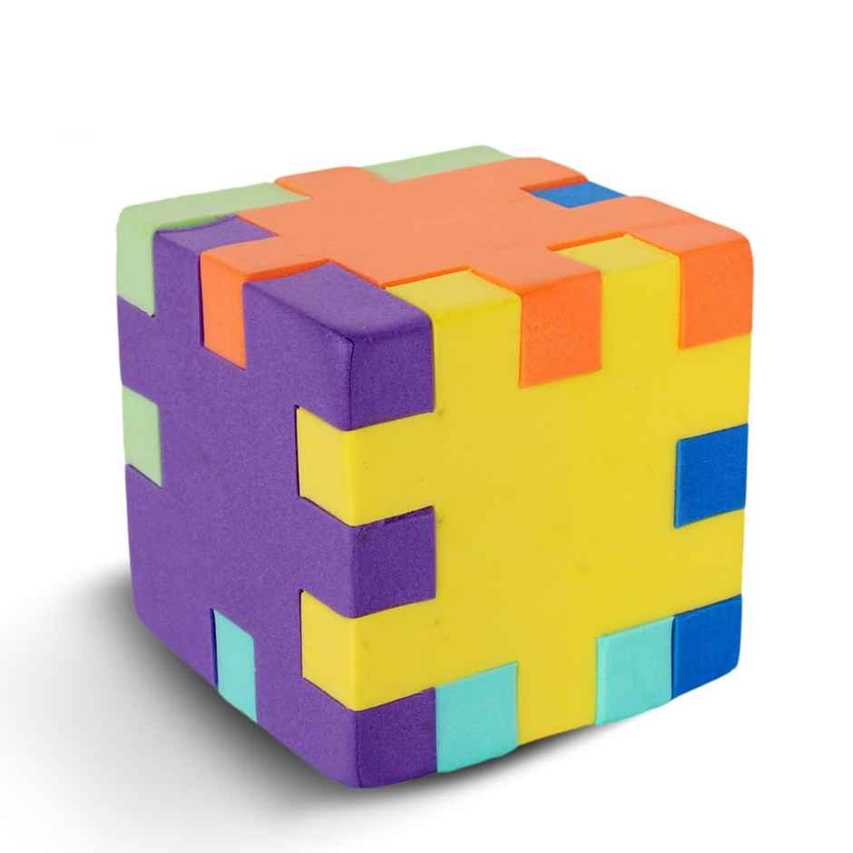 Babypro Foam Cube, Beginner Cube for Kids & Adults, Brainstorming Puzzle, for Kids - Above 2 Yrs