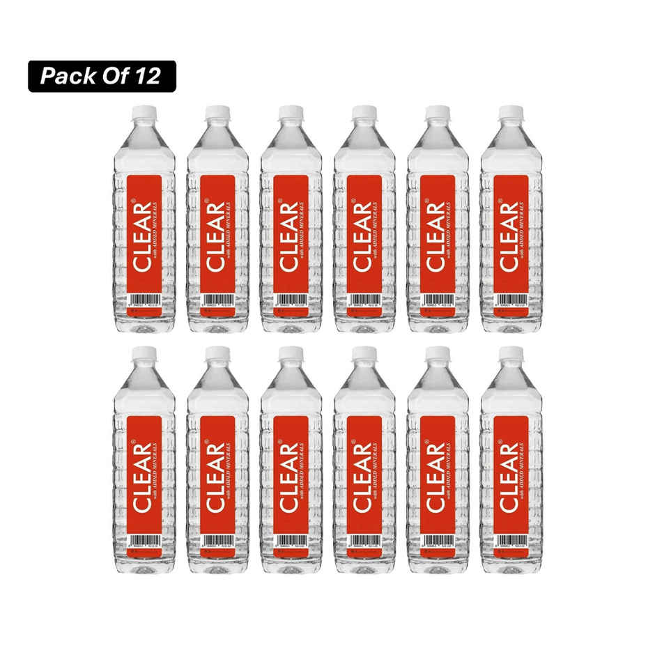 Clear Packaged Mineral Water